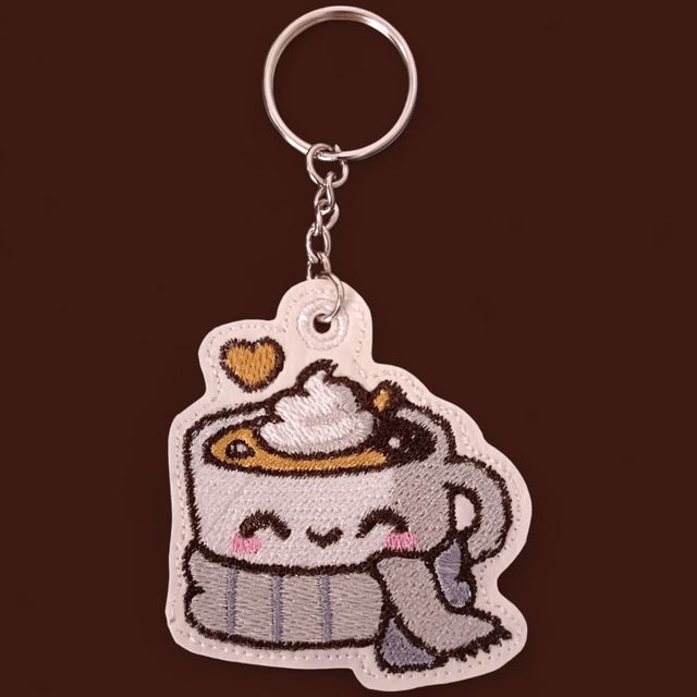A LA UNE ! - Porte clé Chocolat chaud 