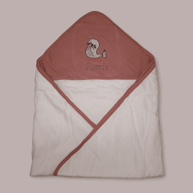 Cape de bain bébé 