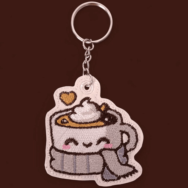 A LA UNE ! - Porte clé Chocolat chaud 